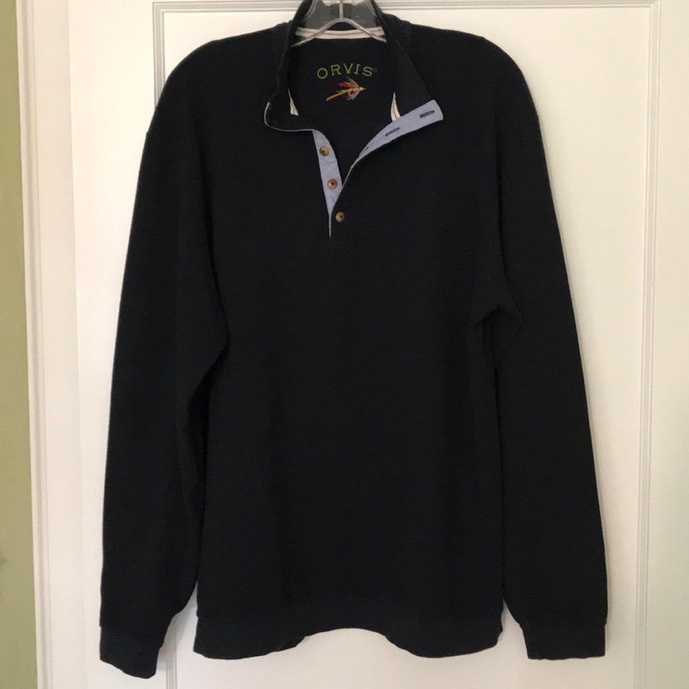 Men’s Orvis 1/4 Button Up Pullover